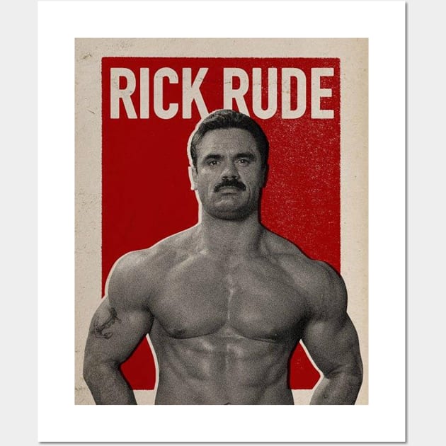 Rick Rude Vintage Wall Art by nasib